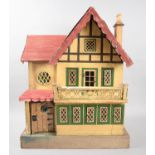 A Vintage Dolls House, 47cm Wide