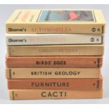 A Collection of Seven Vintage Observer Books