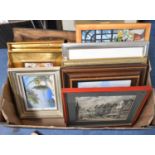 A Box of Small Pictures and Prints