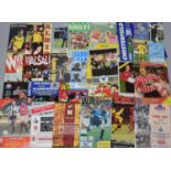 A Collection of 1990's Football Programmes