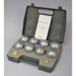 A Cased Set of French Boules