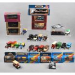 A Collection of Various Boxed and Loose Diecast Cars, Lorries and Buses