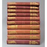 A Collection of Various Punch Books to comprise January to June 1908, July-December 1908, January-
