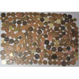 A Collection of Various British Copper Coinage to Include Victorian and Later Together with £2 Coins