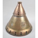 A Vintage Copper "Eclipse" Posser Head, 20cm high