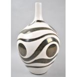 A Modern Glazed Bottle Vase, 35cm high