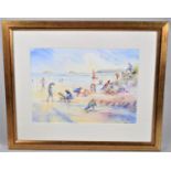 A Framed Jeffreys Print, "Abersoch 2009", 36x26cms