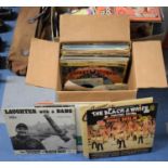 A Box of 33rpm and 45rpm Records to Include Shows, Easy Listening etc