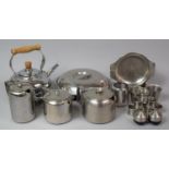 A Collection of Stainless Steel to Include Old Hall etc