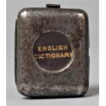 A Novelty "World's Smallest Dictionary", the Case having in Built Magnifying Glass