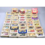 A Collection of Forty-Eight Boxed Days Gone and Other Diecast Vintage Vans a Lorries