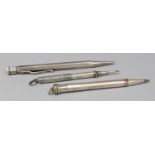 A Collection of Three Silver Plated Propelling Pencils to Include Sampson Mordan, Eversharp and