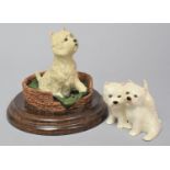 A Country Artists West Highland Terrier and a Beswick Terrier Group