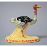 A Carlton Ware Advertising Ostrich From the Zoo Series Humorously Modelled as an Ostrich with Pint