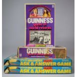 A Collection of Four Vintage Guinness Board Games