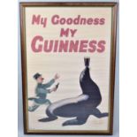 A Reprinted Guinness Poster, 38x58cm