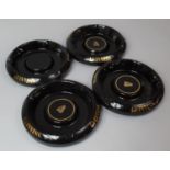 A Collection of Four Ceramic Guinness Advertising Ashtrays