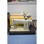 A Jones Electric Sewing Machine, With Footcontoller but Untested