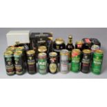 A Collection of Various Tins of Guinness etc