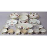 A Collection of Royal Worcester Oven to Table Evesham Pattern Dinnerwares to Comprise Two Lidded