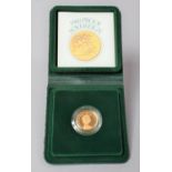 A 1980 Proof Sovereign In Royal Mint Presentation Case