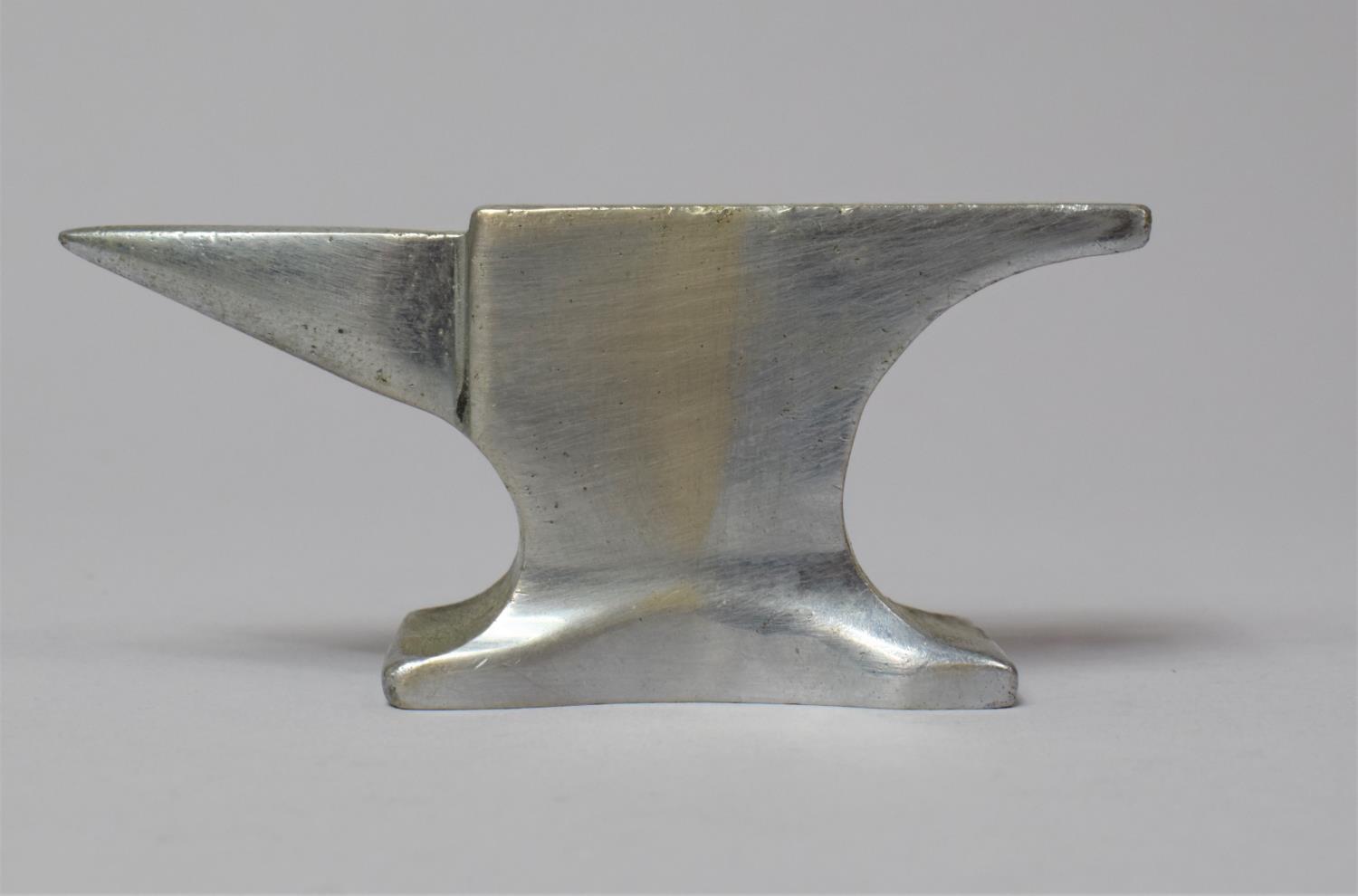 A Novelty Desktop Paperweight in the Form of an Anvil Inscribed R Scott & Co (PTY) Ltd, Durban, 9. - Image 2 of 3