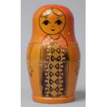 A Vintage Russian Doll, 14cm High