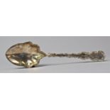 A Silver Serving Spoon, Sheffield Hallmark, 101g