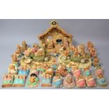 A Large Collection of Various Pendelfin Ornament and Stands (Condition to Include Chips, Paint