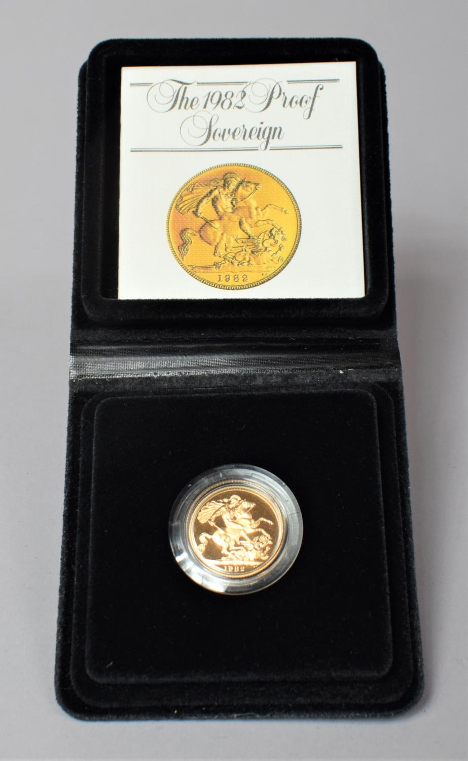 A 1982 Proof Sovereign In Royal Mint Presentation Case