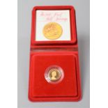 A 1980 Proof Half Sovereign in Royal Mint Presentation Case