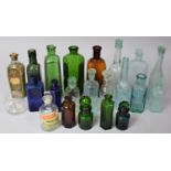 A Collection of Various Collectors Chemists and Other Bottles to Include Poison, Green, Brown and