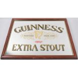 A Reproduction Guinness Advertising Mirror, 39x39cm Overall