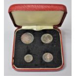 A Victorian Cased Set of 1889 Maundy Money