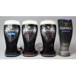Four Guinness Bar Mountin Beer Pump Covers