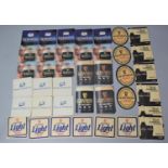 A Collection of Guinness Beer Mats