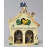 A Vintage American Disney Productions Weather House Weather Forecaster with Mickey Mouse and