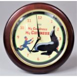 A Limited Edition Guinness Gilroy Classic Clock, no.1779, 23cm Diameter