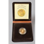 A 1981 Proof Sovereign in Royal Mint Presentation Case