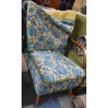 A Mid 20th Century Upholstered Chair, Both Original Original Upholstery and Loose Cover Requires