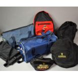 A Collection of Guinness and Harp Bags and Backpacks etc