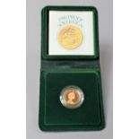 A 1980 Proof Sovereign In Royal Mint Presentation Case