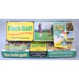 Two Wembley Clock Golf Games and a K-Tel Golf Trainer