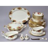 A Large Collection of Royal Albert Old Country Roses Dinnerware to comprise Lidded Tureen, Oval