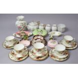 A Collection of Various Ceramics to comprise Rose Pattern Crown Trent Teaset, Two Beswick Birds,