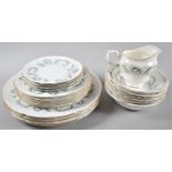 A Collection of Royal Standard Garland Pattern Tea and Dinnerwares to Include Five Dinner Plates,