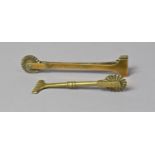 Two Late 19th Century Brass Crimping Tools, 12cms Long