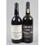 A Bottle of Smith Woodhouse 1983 Vintage Port Together with a Bottle of Croft 1982 Port