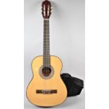 A Child's Classical Acoustic Guitar, El Primo, Jose Ferrer, Made in China, With Canvas Carrying Bag