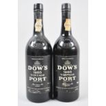 Two Bottles of Dow's 1985 Vintage Port